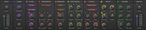 Details of RE4ORM FX audio shape remixer's plugin and its modulation of 20+ effects.